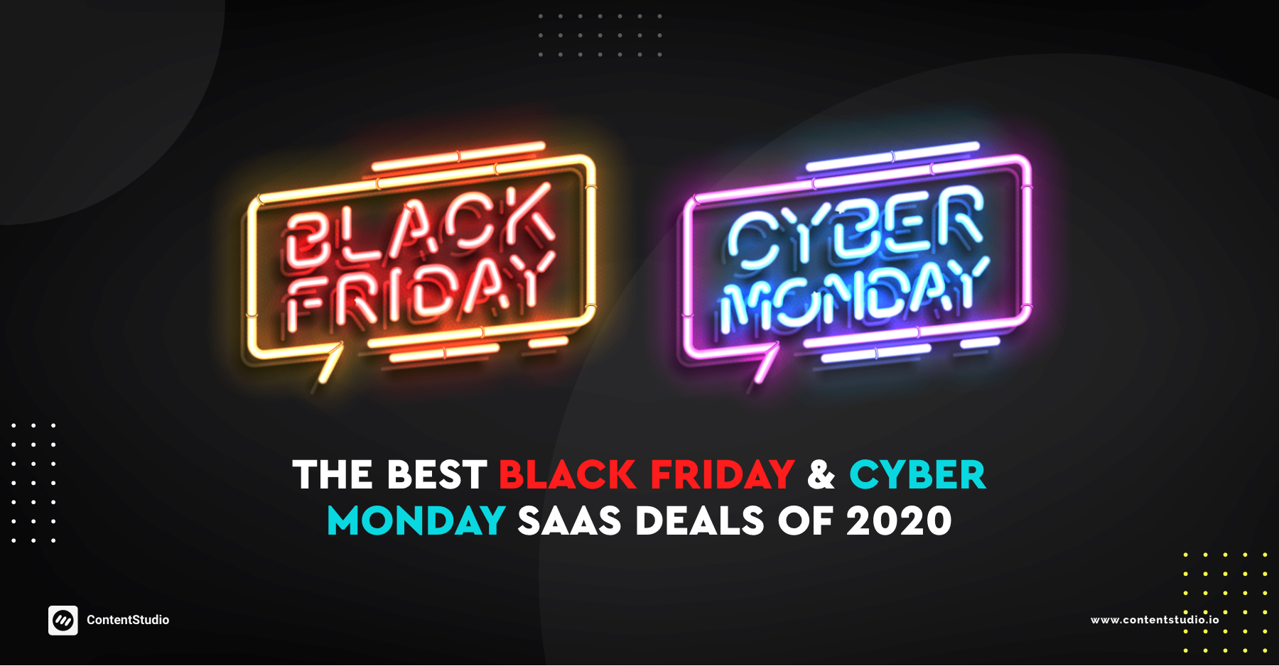 The Best Black Friday & Cyber Monday SaaS Deals of 2020